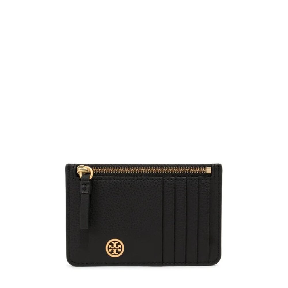 Tory Burch Walker Top-Zip Card Case with Dust Bag